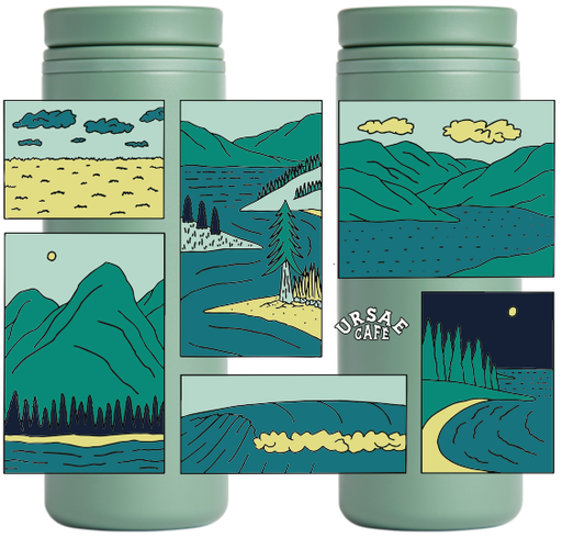 [URS-M001-16OZ] Ursae - Tasse de transport Nomade 16oz