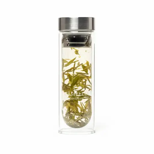 [CSAC-79] Camellia - Bouteille à thé en verre Voyage 300 ml