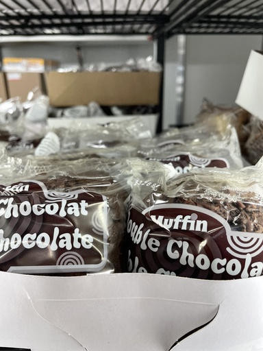 [3427K] Muffin Cookie Double Choco 150g