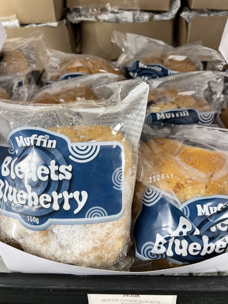 Muffin Cookie Bleuets 150g