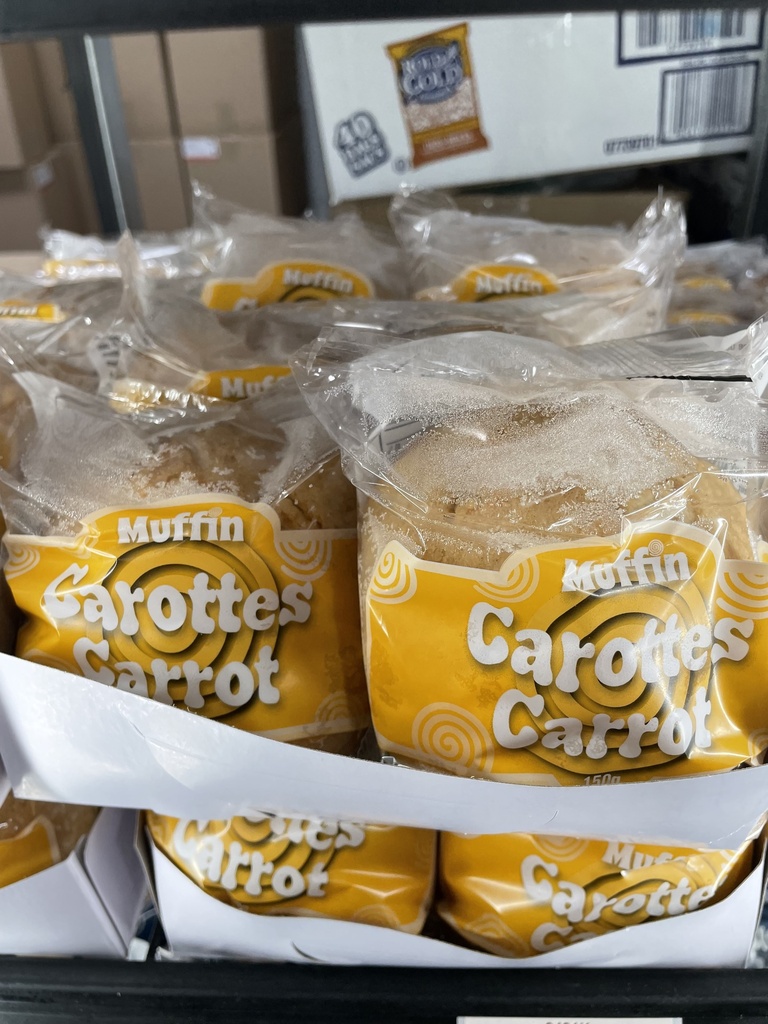 Muffin Cookie Carotte Un 150Gr