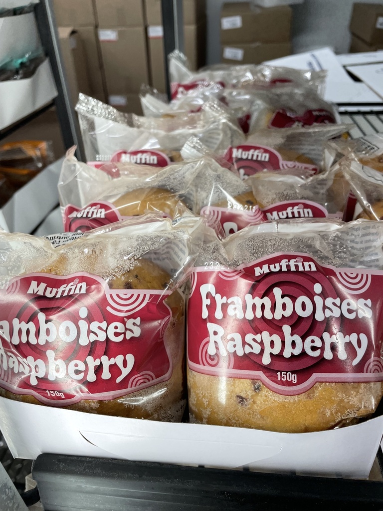 Muffin Cookie Framboise 150g