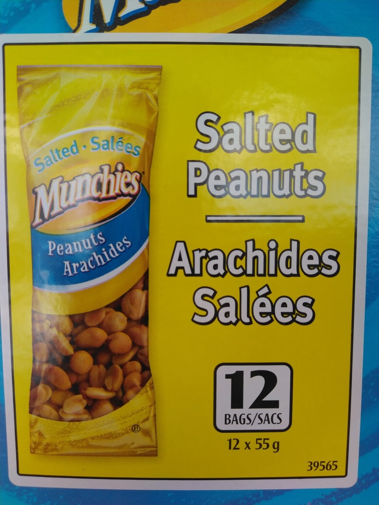 Munchies Arachides Salées 55g  39565