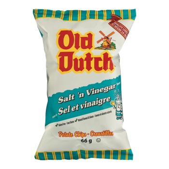 Chips Old Dutch Sel et Vinaigre 66g