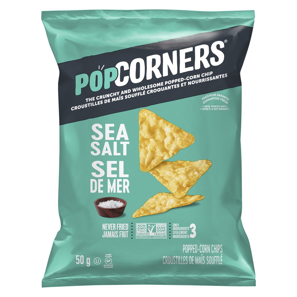Chips Popcorners de Maïs Sel de Mer 28g