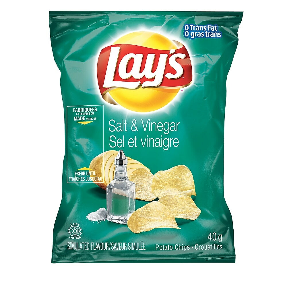 Chips Lays Sel et vinaigre 40g