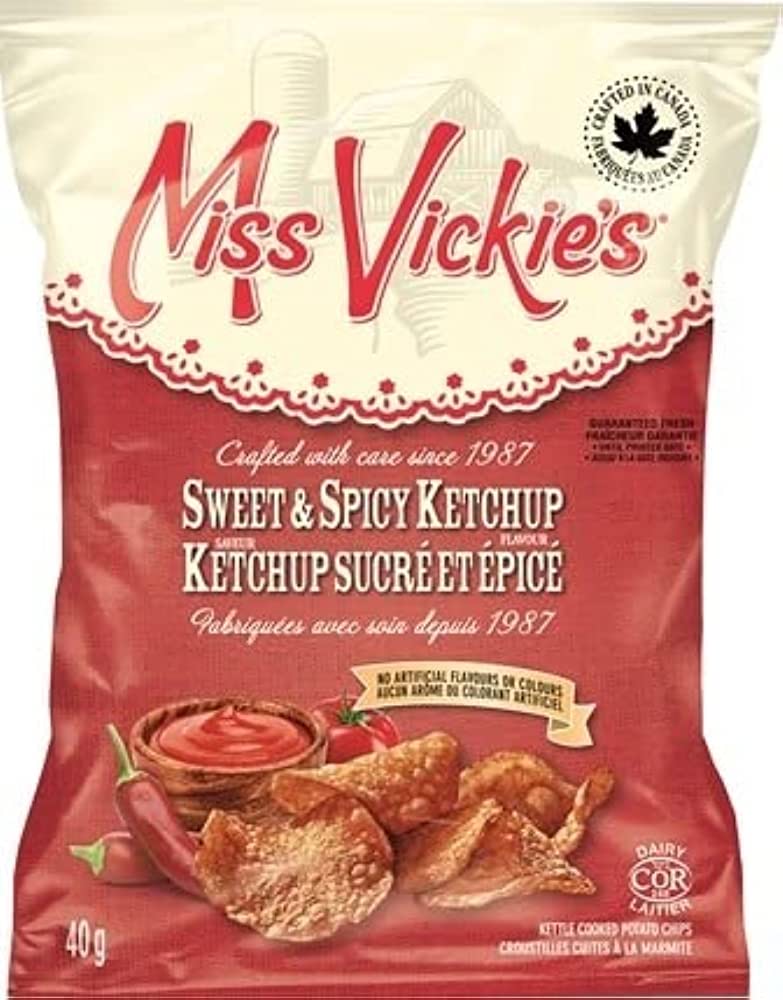 Chips Miss Vickies Ketchup épicé 40g