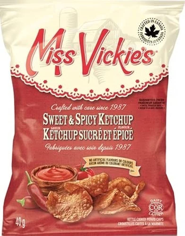 Chips Miss Vickies Ketchup Epice 40 Gr