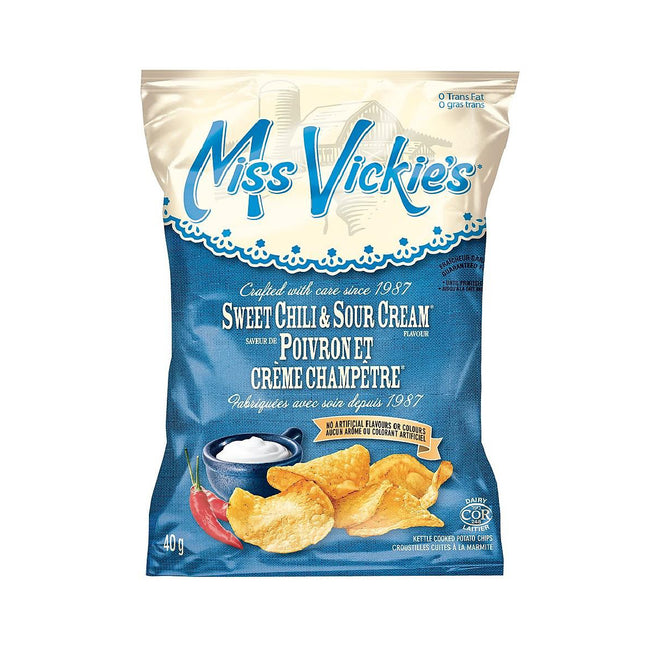 Chips Miss Vickies Poivron Crème Champêtre 40g