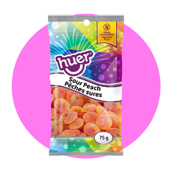 Huer Pêches Sures 75g