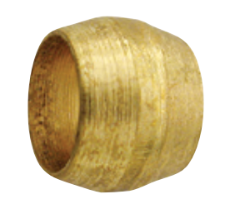 COMPRESSION SLEEVE 1/4 BRASS