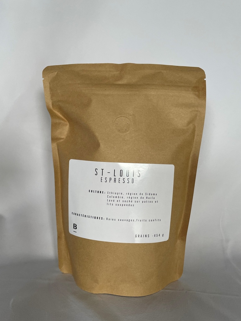 Café St-Louis de café Brossard en grain 1lb