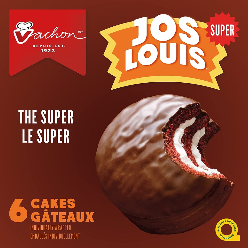 Vachon Super Jos Louis 6 X 80Gr