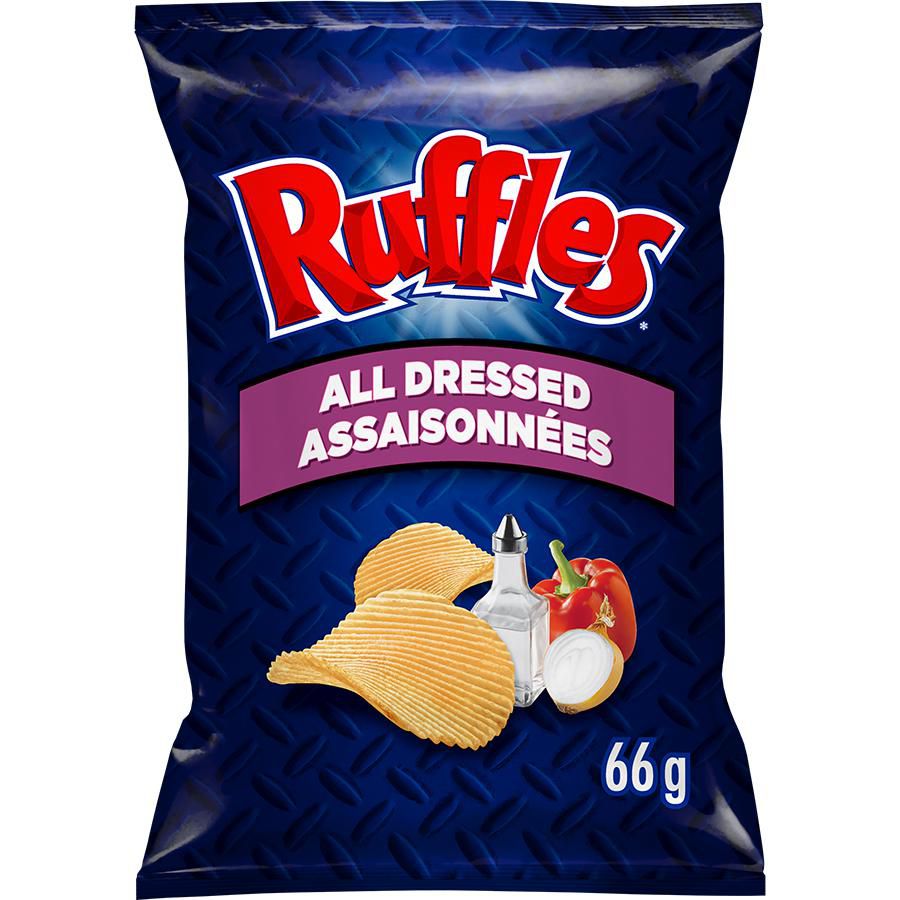 Big Chips Ruffles Assaisonnee 60Gr