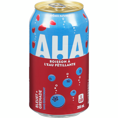 Aha Bleuet-Grenade 355ml Can