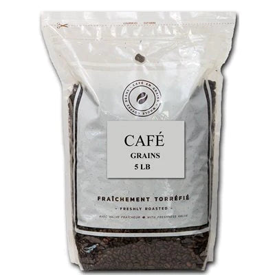 Café Décaf. Mélange Maison Mi-Noir 5lbs