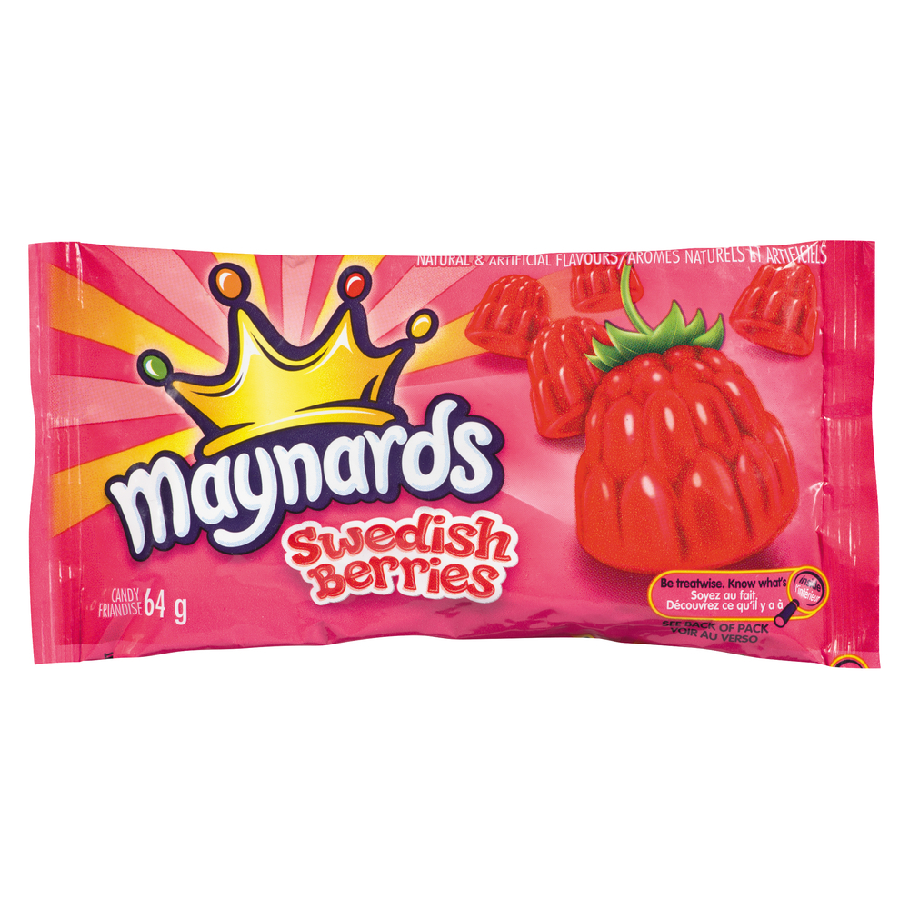 Maynards Mûres Suédoise 64g