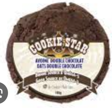 Cookie Star Double Chocolat 125g