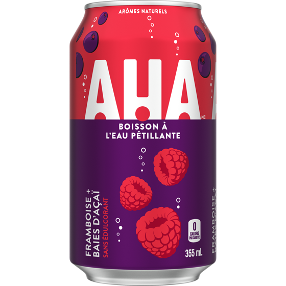 Aha Framboises- Baies 355ml Can