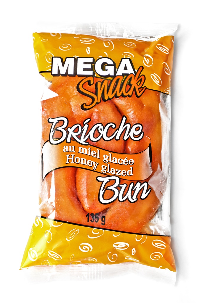 Mega Snack Brioche Miel Glace (jaune)9 x 142g
