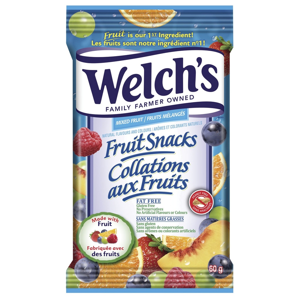 Collation Fruits Welch's 60g