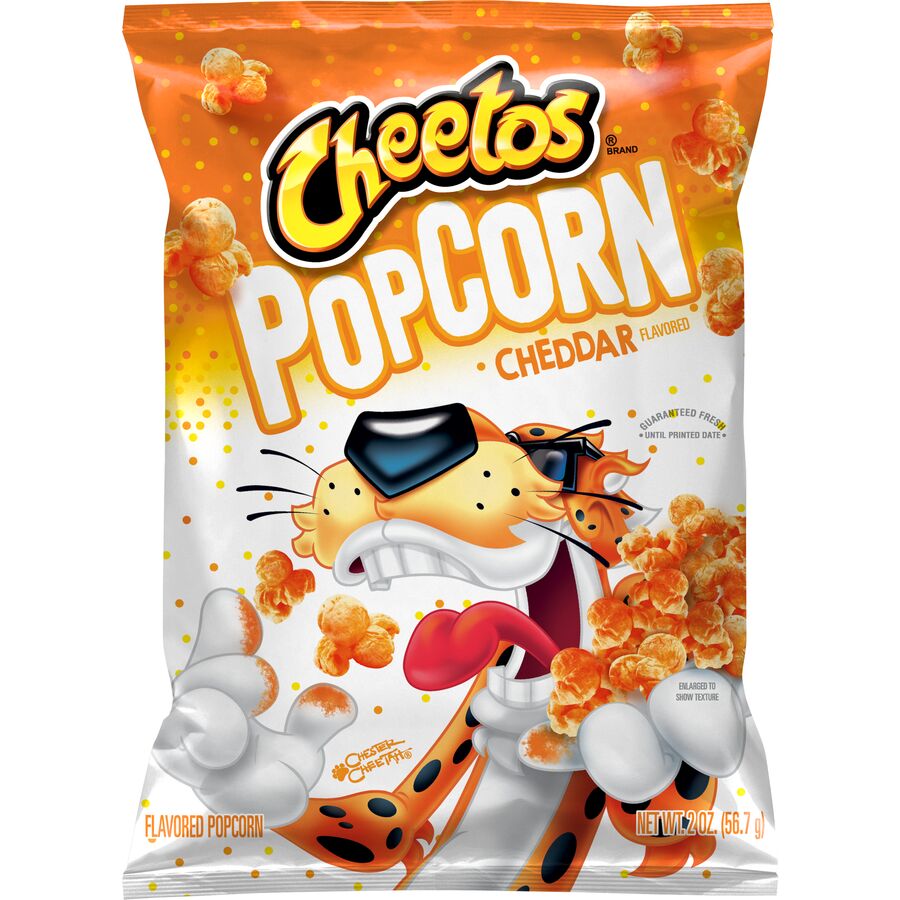 Chips Cheetos Popcorn Maïs soufflé Cheddar 40g