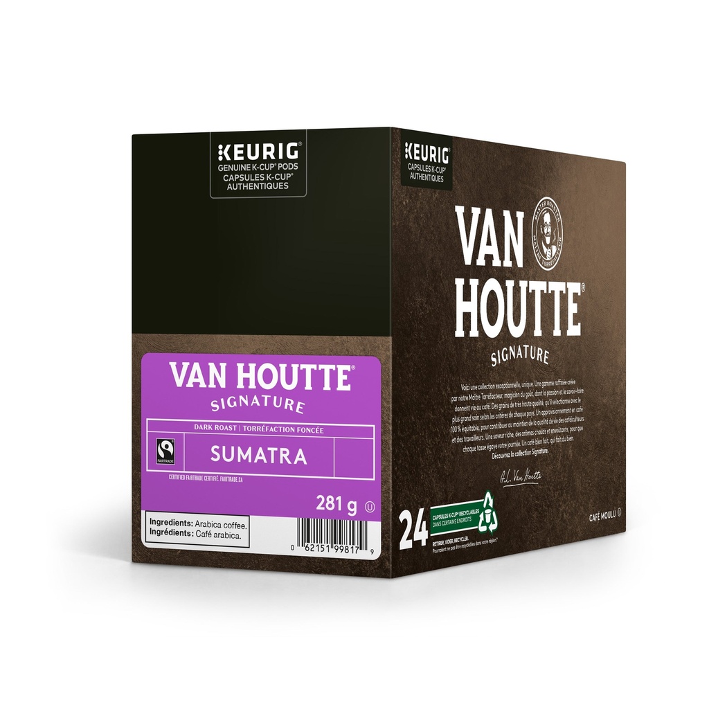 Van Houtte Sumatra Equitable Tres Intense 24 unites