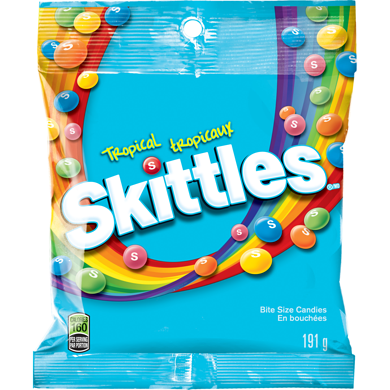 Skittles Tropical 191g