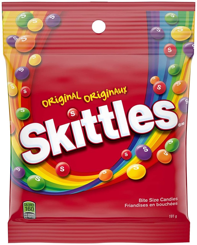 Skittles Original Rouge 191g