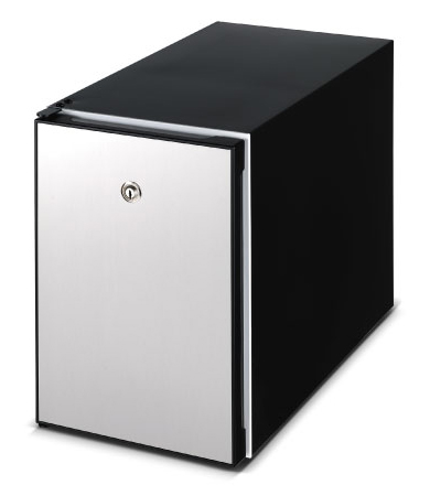 Réfrigérateur commercial Vitrifrigo pour le lait  FG10iBP1  4 L Noir et inox