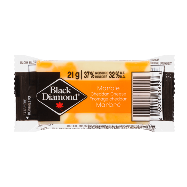 Fromage Bd marbré 21g Black Diamond