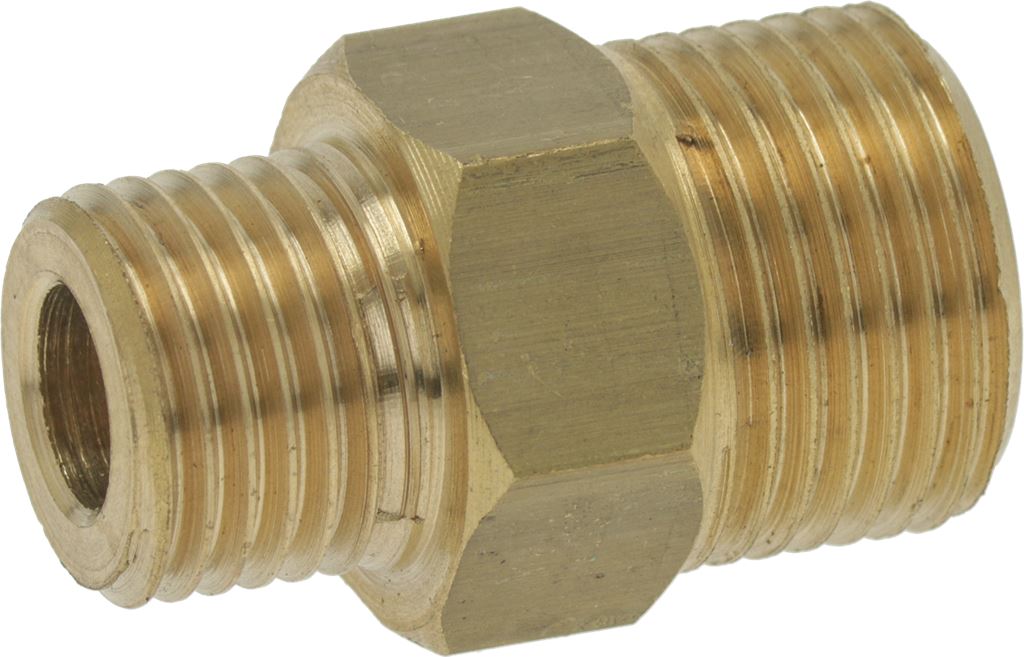 Raccord de réduction 3/8M-1/4M brass