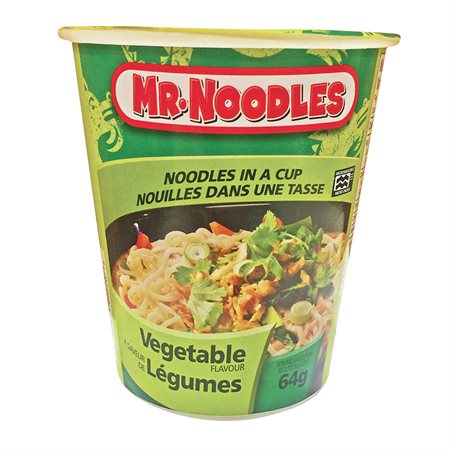 Mr Noodles légumes collation instant 64g