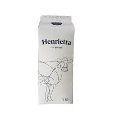 Lait Henrietta 3.8% 2L