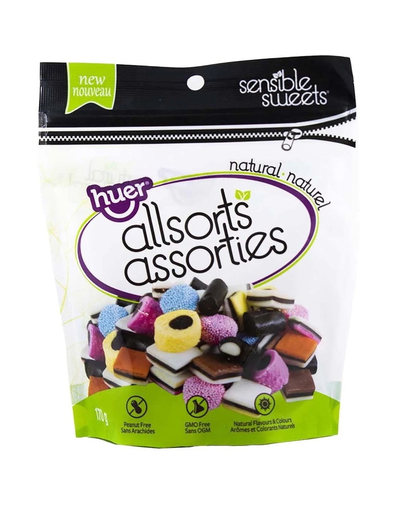 Huer Licorices sensible sweets assorties Huer 170g