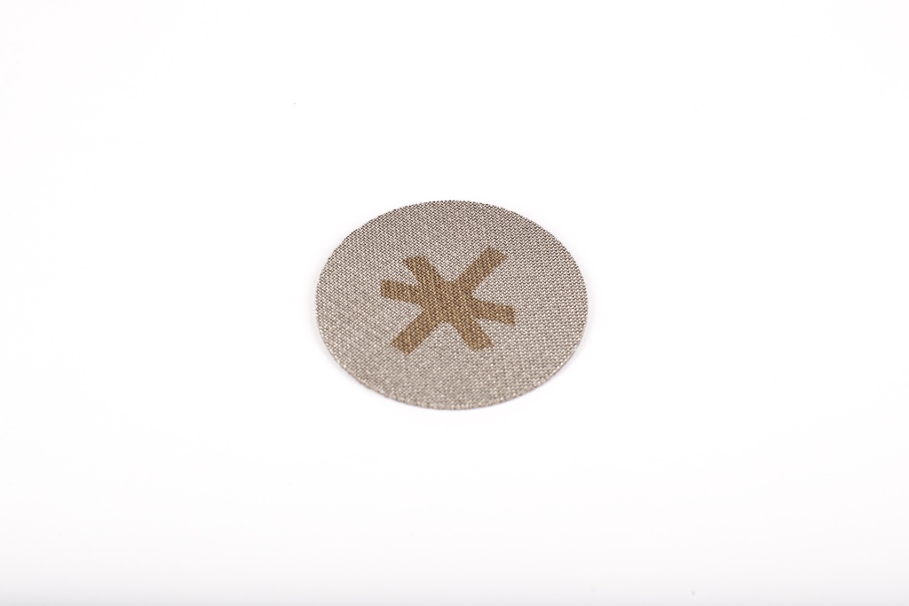 Rondelle de maille (puckscreen) réutilisable résistant à la chaleur