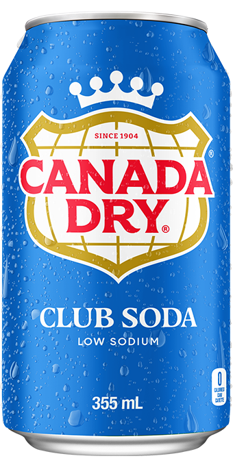 Canada Dry Club Soda 355ml Can