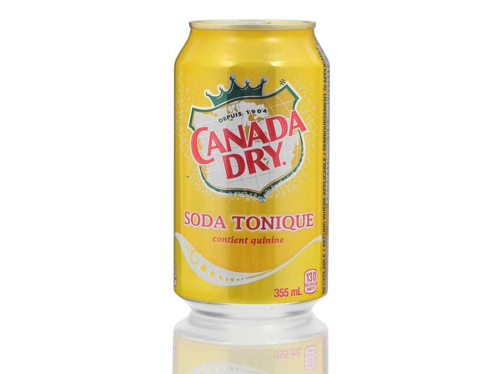 Canada Dry  soda tonique 355ml Can