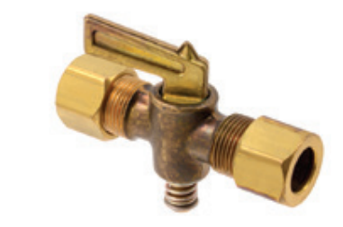 SHUT-OFF COCK PLUG TYPE (Tube to Tube) 3/8 OD