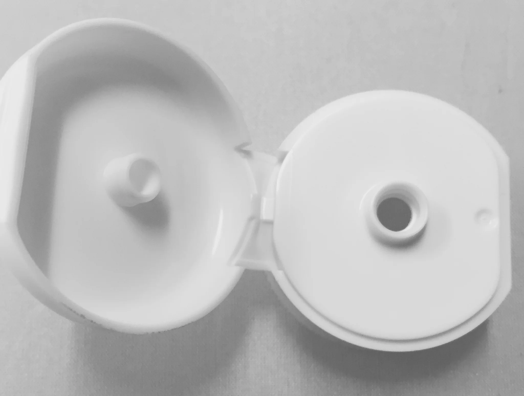 Flip top cap for 4 oz tube