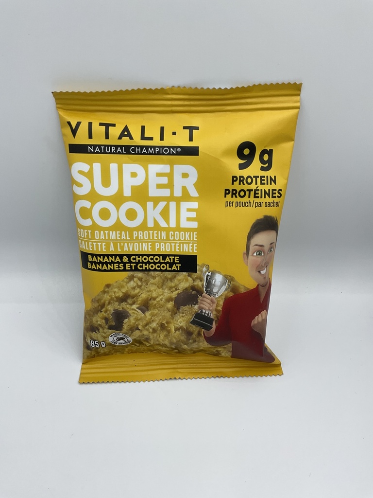 Biscuit Vitali-T Banane chocolat 85 gr