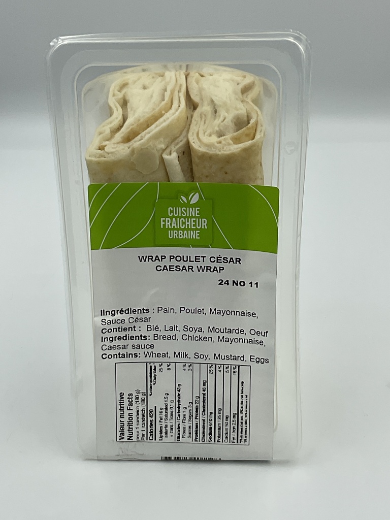 S-V Wrap poulet César