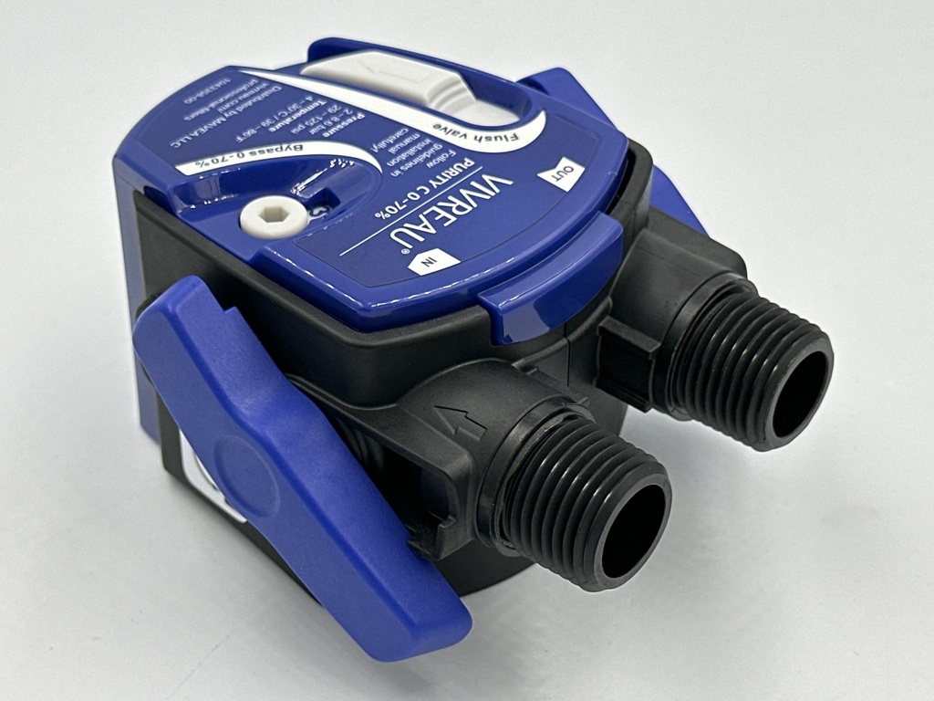 Purity C Filter Head Variable 0-70% 1/2 NPT Male