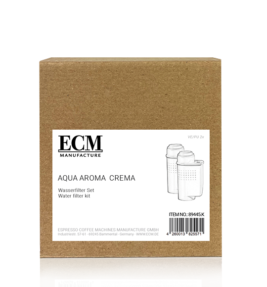 ECM Filtre Aqua Aroma Crema, paquet de 2
