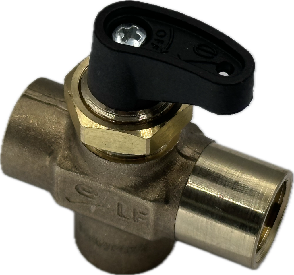 Valve manuelle 3 voies 1/4 FFF