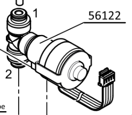 Electronic dosing valve DN0.5 (ø4/ ø4) (Römer) PPSU