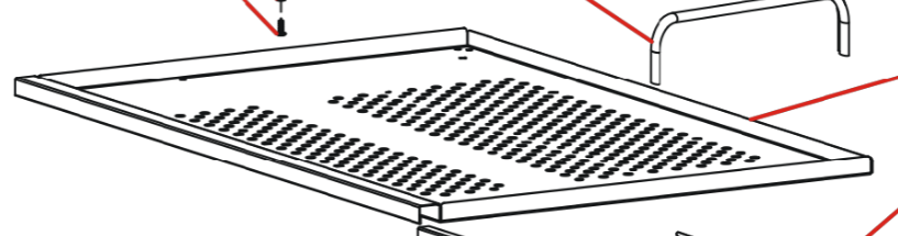 Support de tasse perforé pour Vetro 2 GR.
