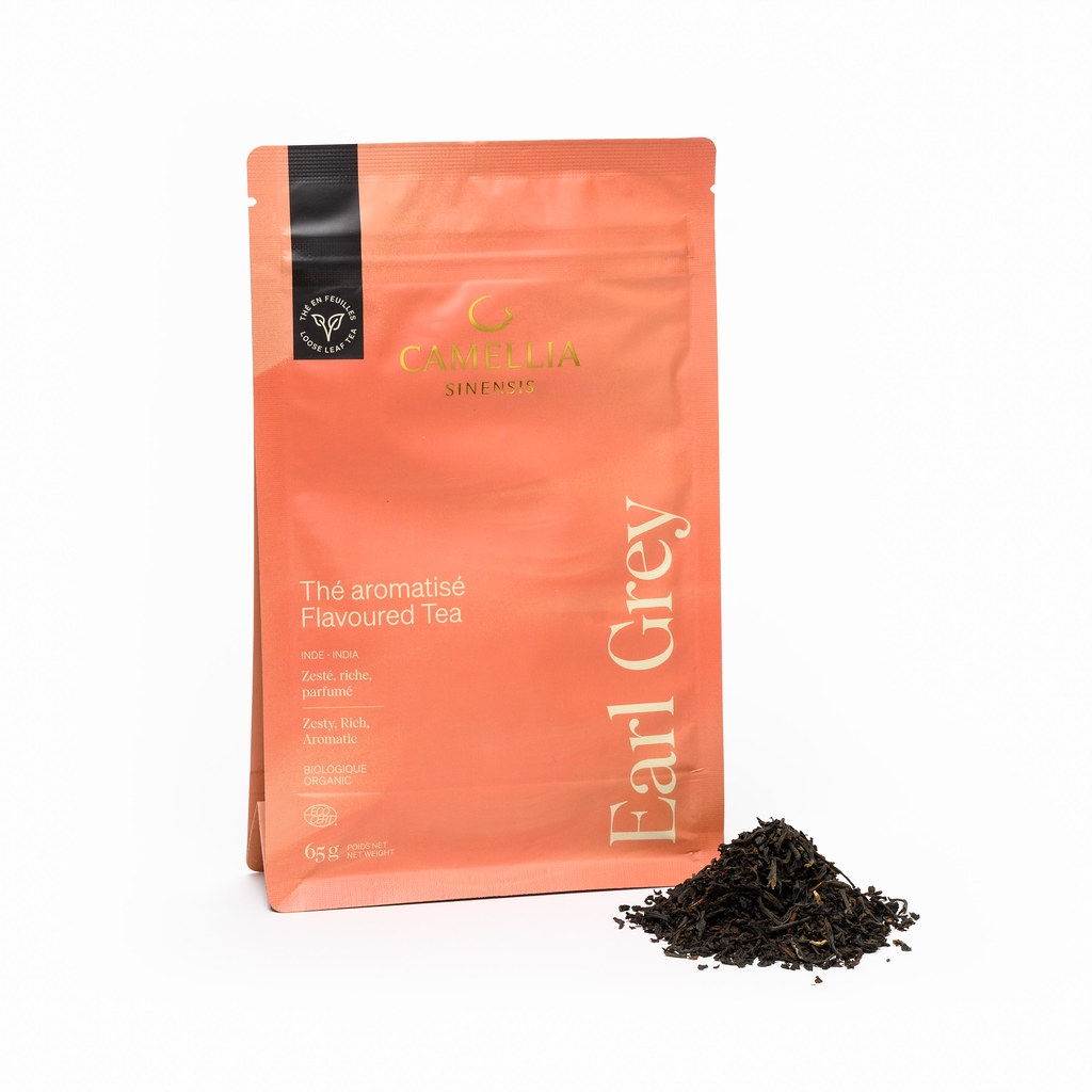 Camellia - Earl Grey biologique (sac de 65g)