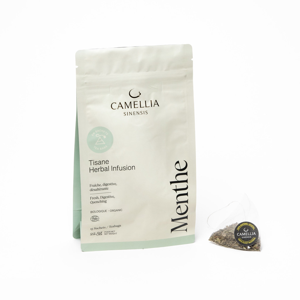 Camellia - Menthe biologique (sac de 15 sachets)