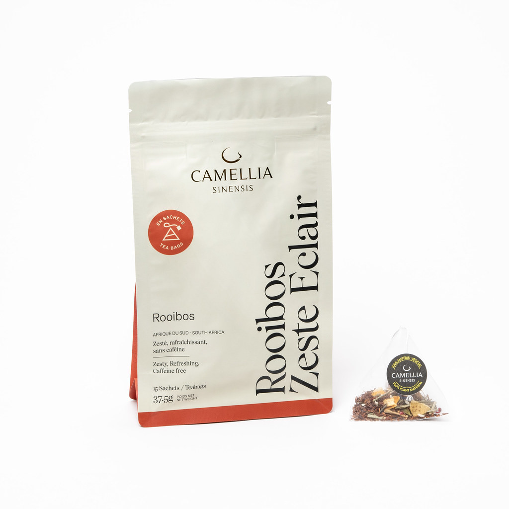 Camellia - Rooibos Zeste Éclair (sac de 15 sachets)